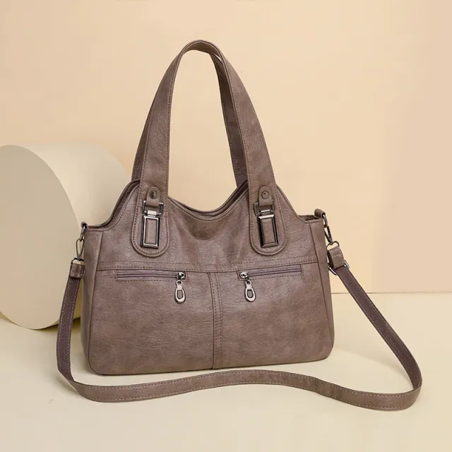 Fashion Backpack European And American Retro Women's Backpack Khaki - Shop at LoveMi