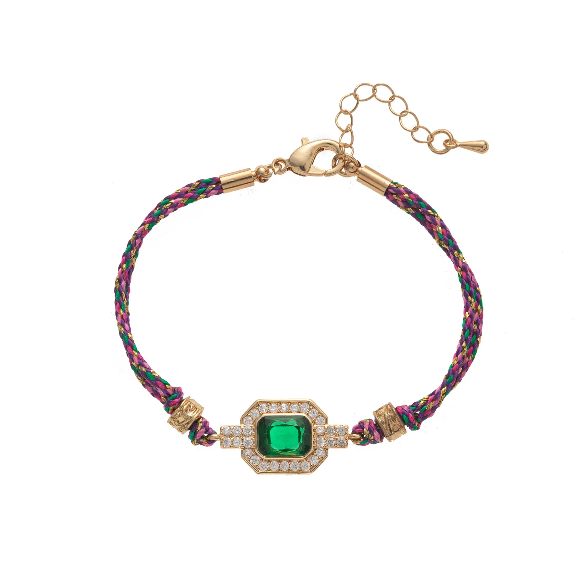 Bohemian Inlaid Zircon Bracelet Vintage