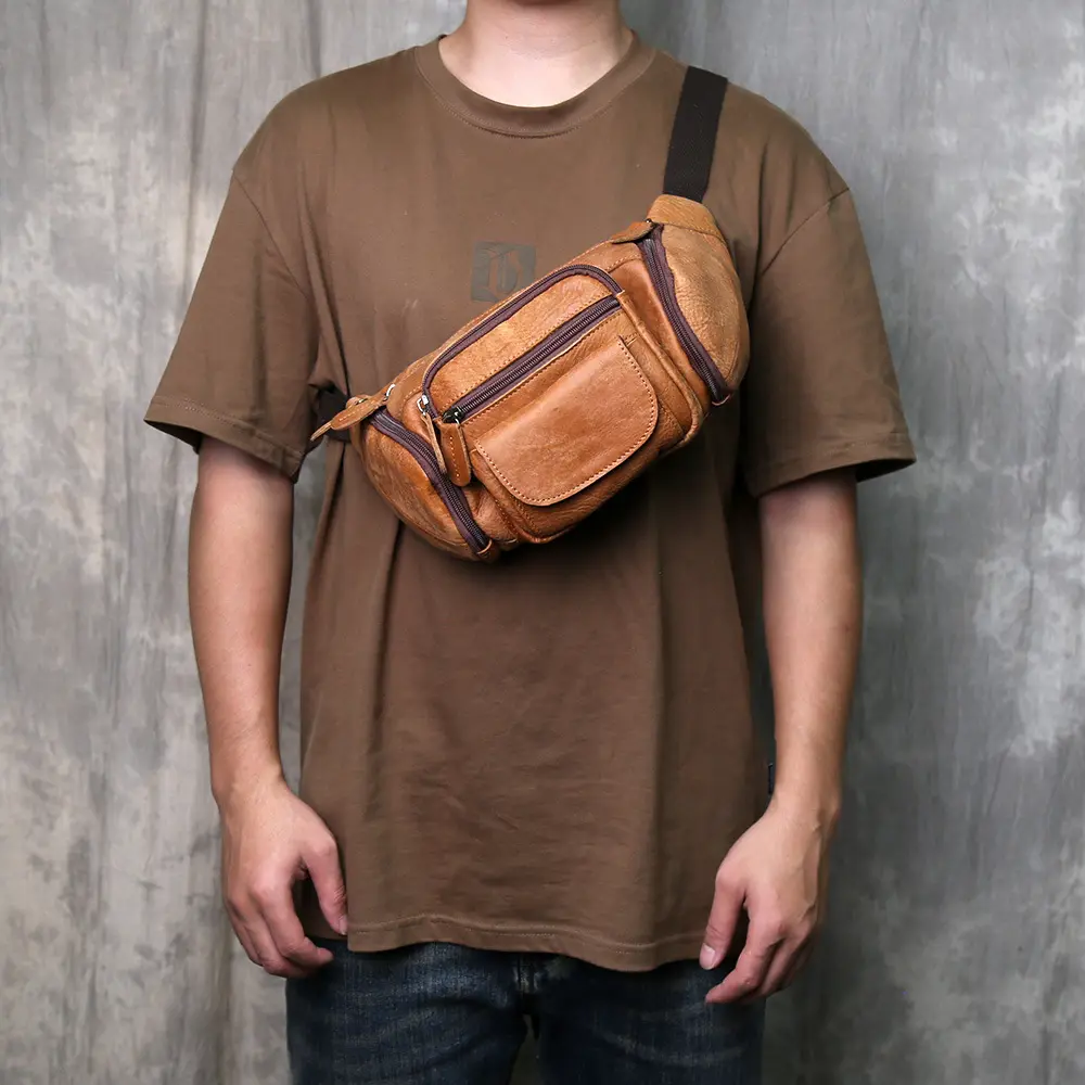 Large-capacity Waist Bag With Multiple Pockets Outdoor