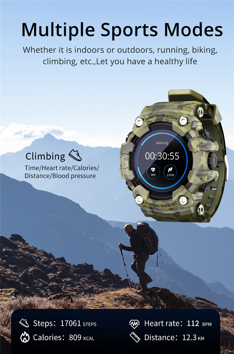 Title 7, Smartwatch Bluetooth per attività allaperto. M...