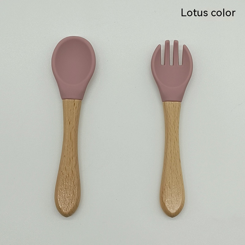 Pedology Eating Edible Silicon Spoon And Fork Set