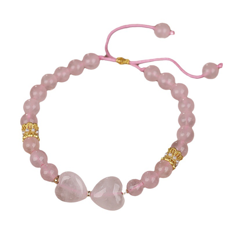 Natural Love Woven Bracelet For Girls Mori Style