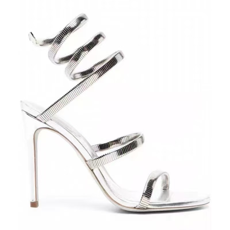 Open Toe High Heels | Narrow Band Prom Shoes | Female Party Sandals