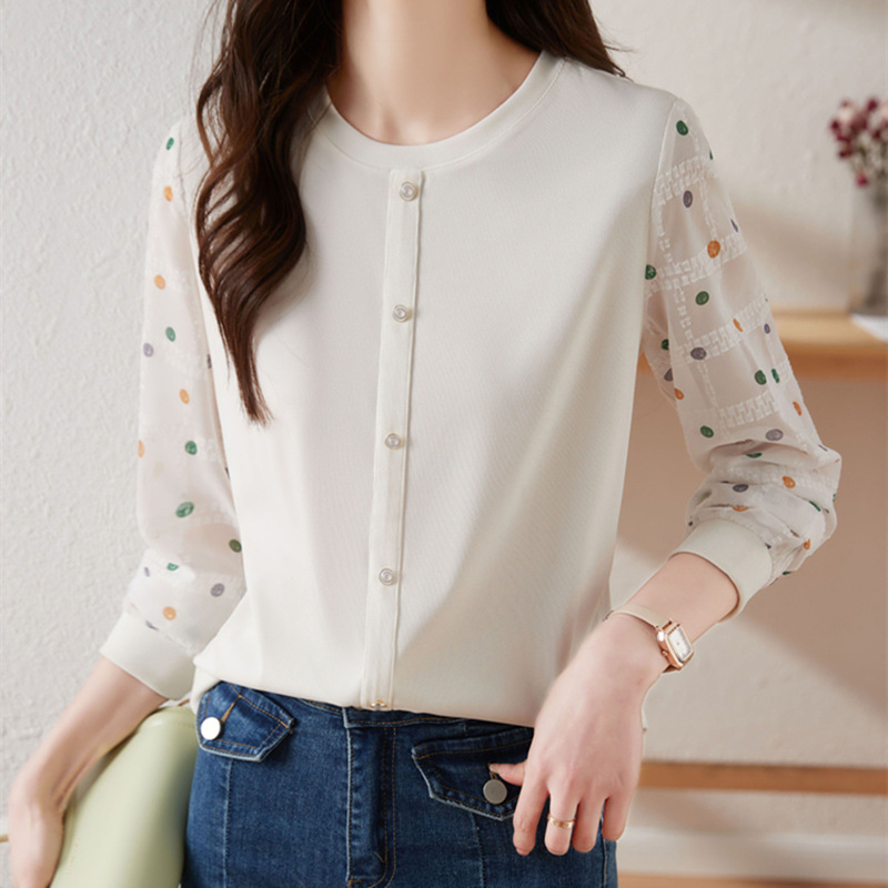 Spring French-style Age-reducing Top product image