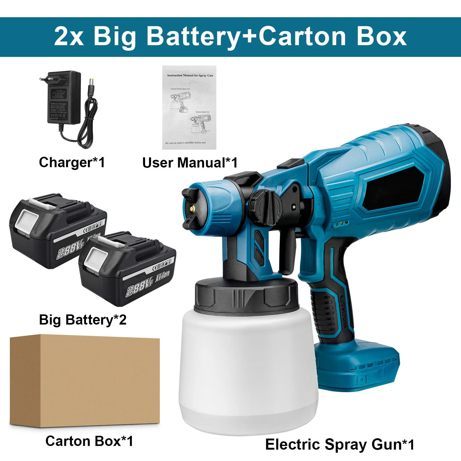 EU 2electric 10Batteries