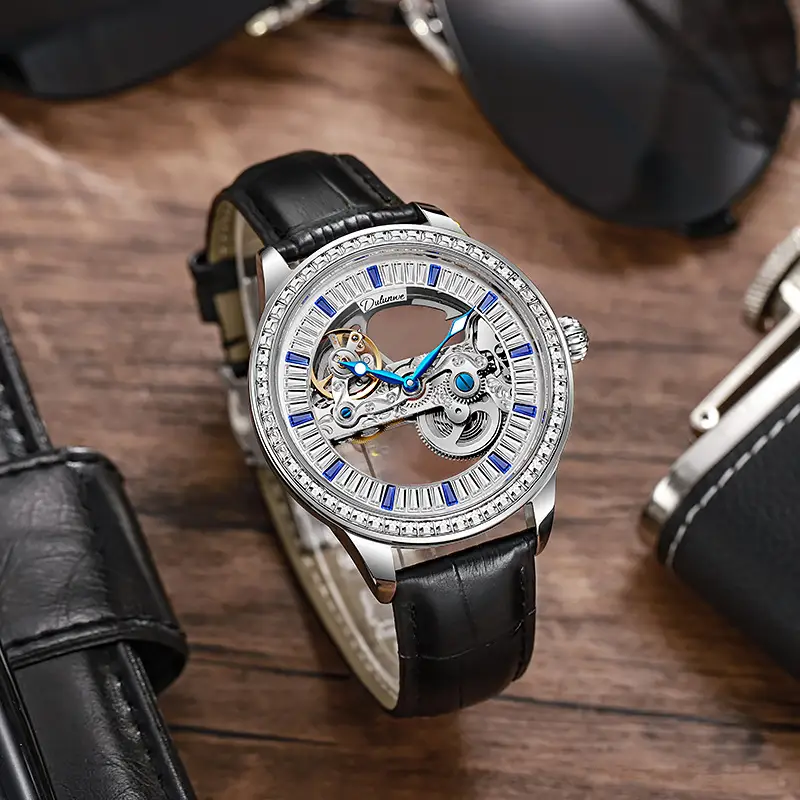 Luxury Zircon Fashion Waterproof Mechanical Watch