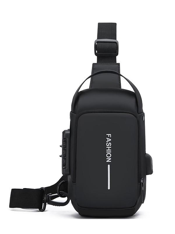 Mens Chest Bag Single-shoulder Crossbody Bag Waterproof And Abrasion-resistant