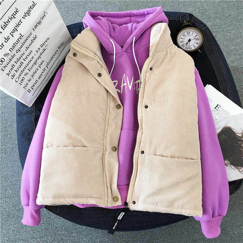 Fashion Casual All-matching Plus Size Sleeveless Vest