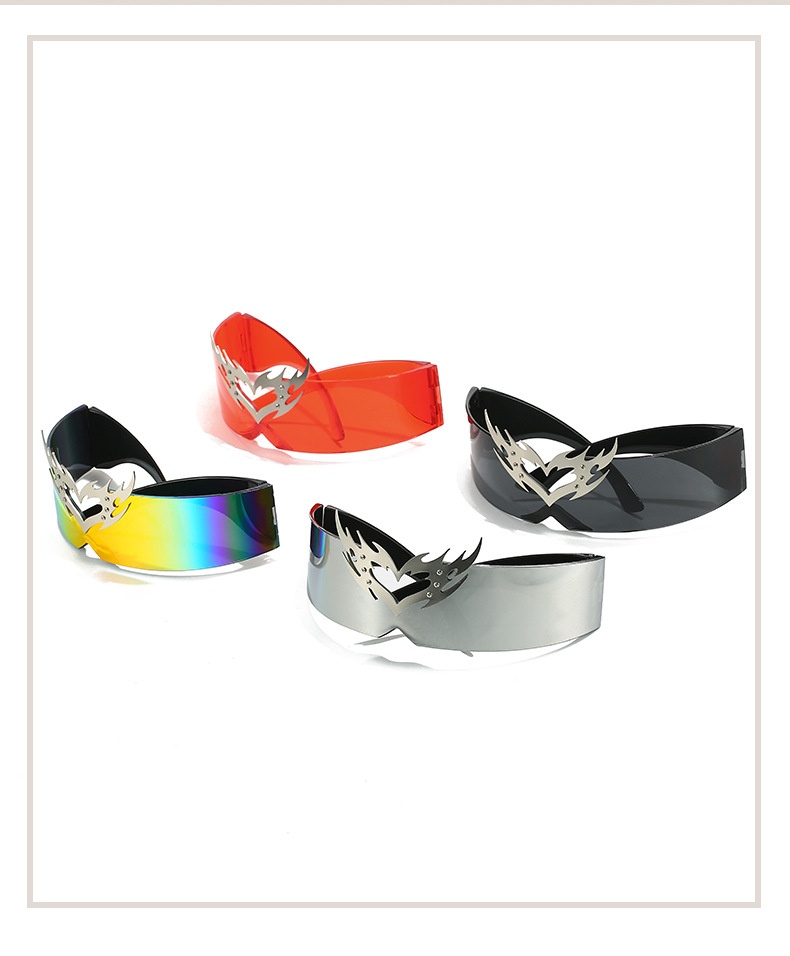 Future Technology Integrated Film Coated Personalized Disco Drag Cool Sunglasses - Image 14