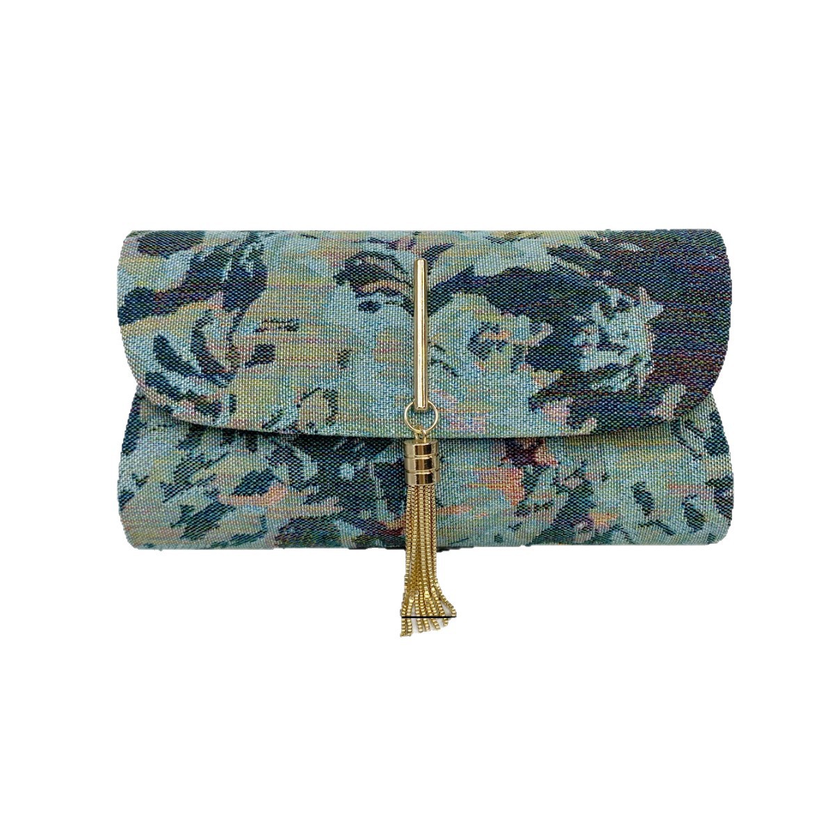 Embroidered And Printed Womens Clutch Bag
