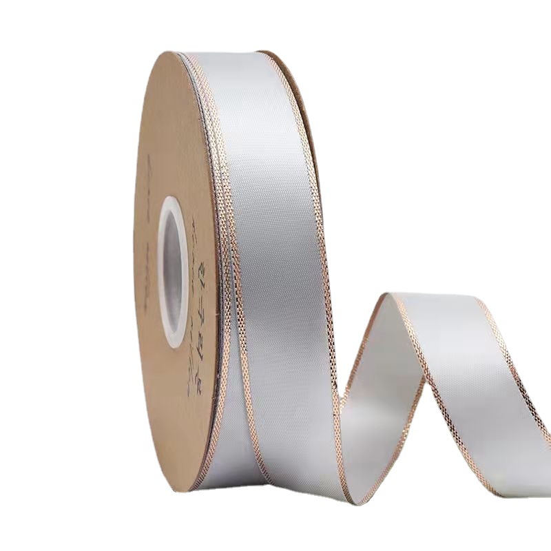 23cm Double Gold Edge Polyester Belt Ribbon - Image 11