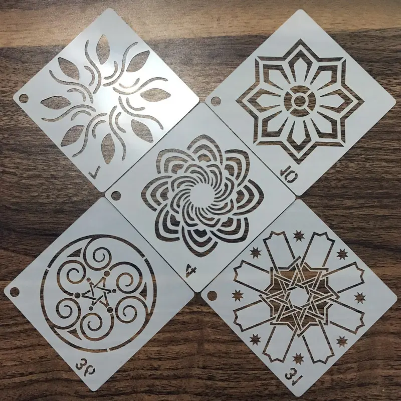 Mandala Painting Template 36 Auxiliary Wall Spray