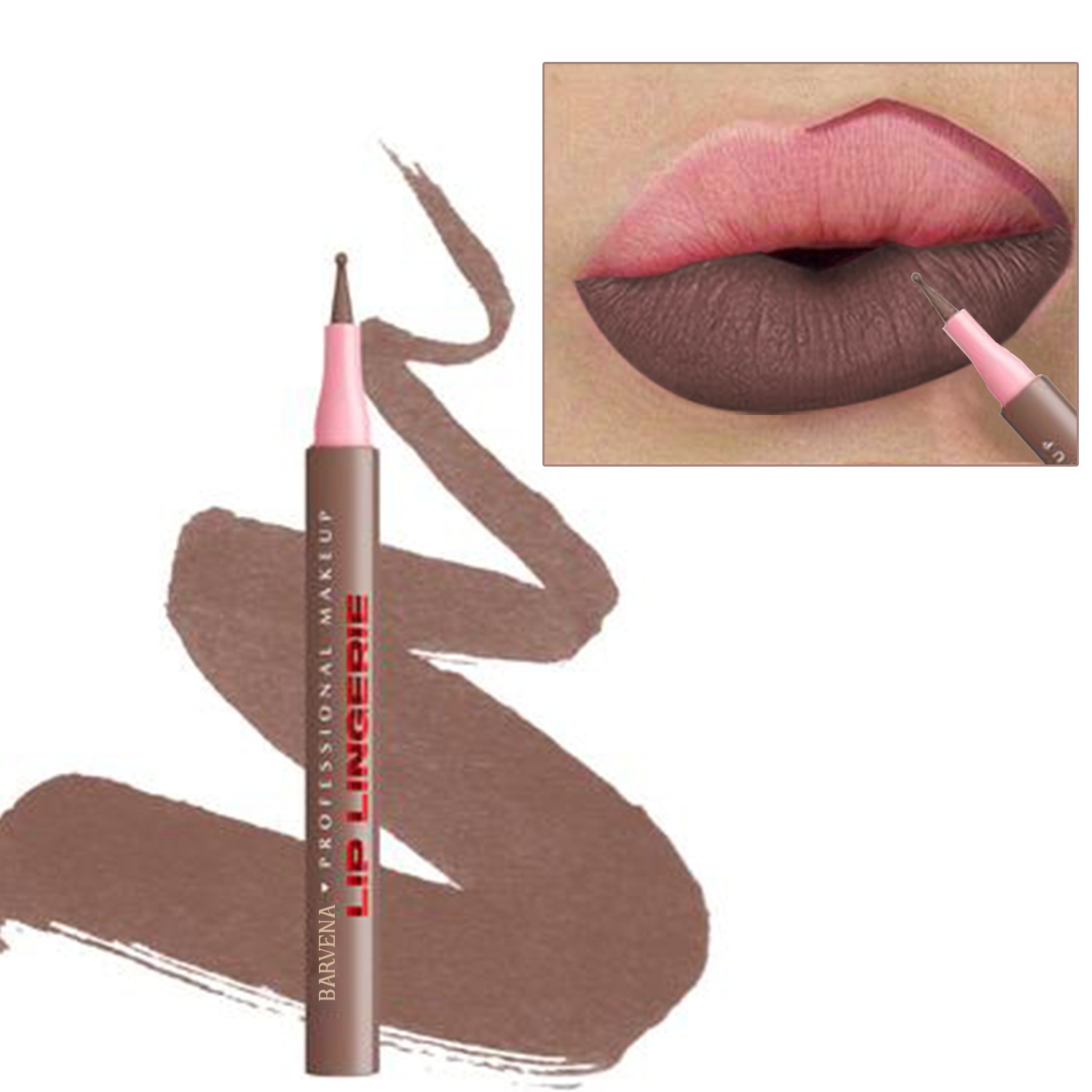 Outline Three-dimensional Full Lip Description Matte Lip Liner 9