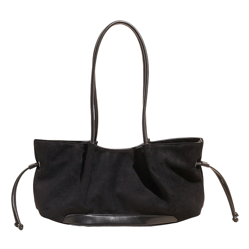 Sac suède rétro grande capacité femme — Sac simple et casual 2