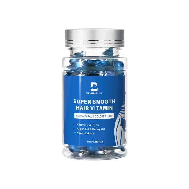 Vitamin Nuts Oil Care Improve Frizzy Hair Moisturizing Soft And Tough Hair Care Blue Style - Shop at LoveMi