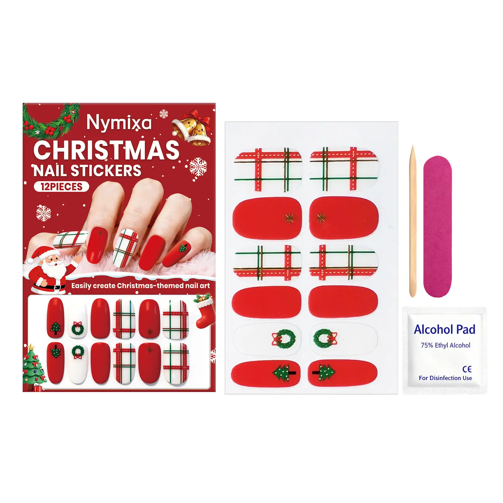 Soft Gel Nail Sticker Set