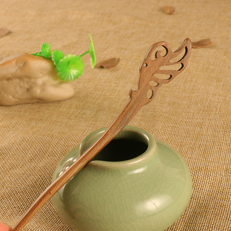 Green Sandalwood Hairpin Hairpin Antiquity Hair Clasp 9