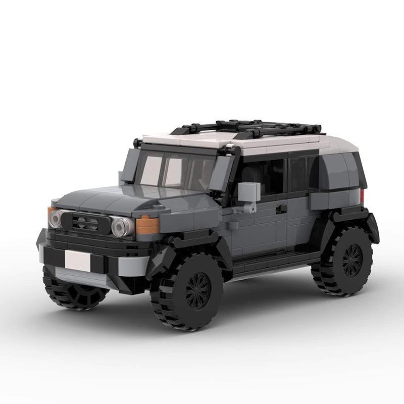 8 Grid Car Series Car Model Building Blocks - Image 9