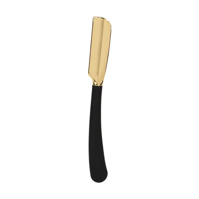 American Straight Handle Men's Shaver Zinc Alloy Razor Knife Holder Golden Knife Rest - Shop at LoveMi