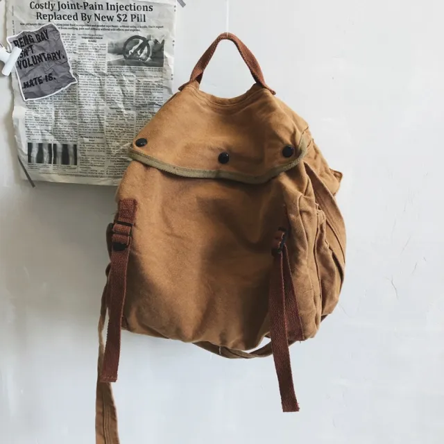 Artistic Youth Messenger Bag Shoulder Bag Women's Pleated Style Korean Style Brown - Shop at LoveMi