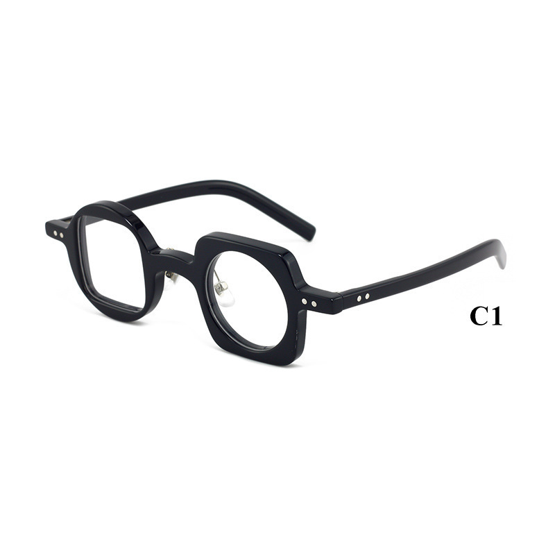 Leopard Print Vintage Acetate Glasses Frame - Image 5