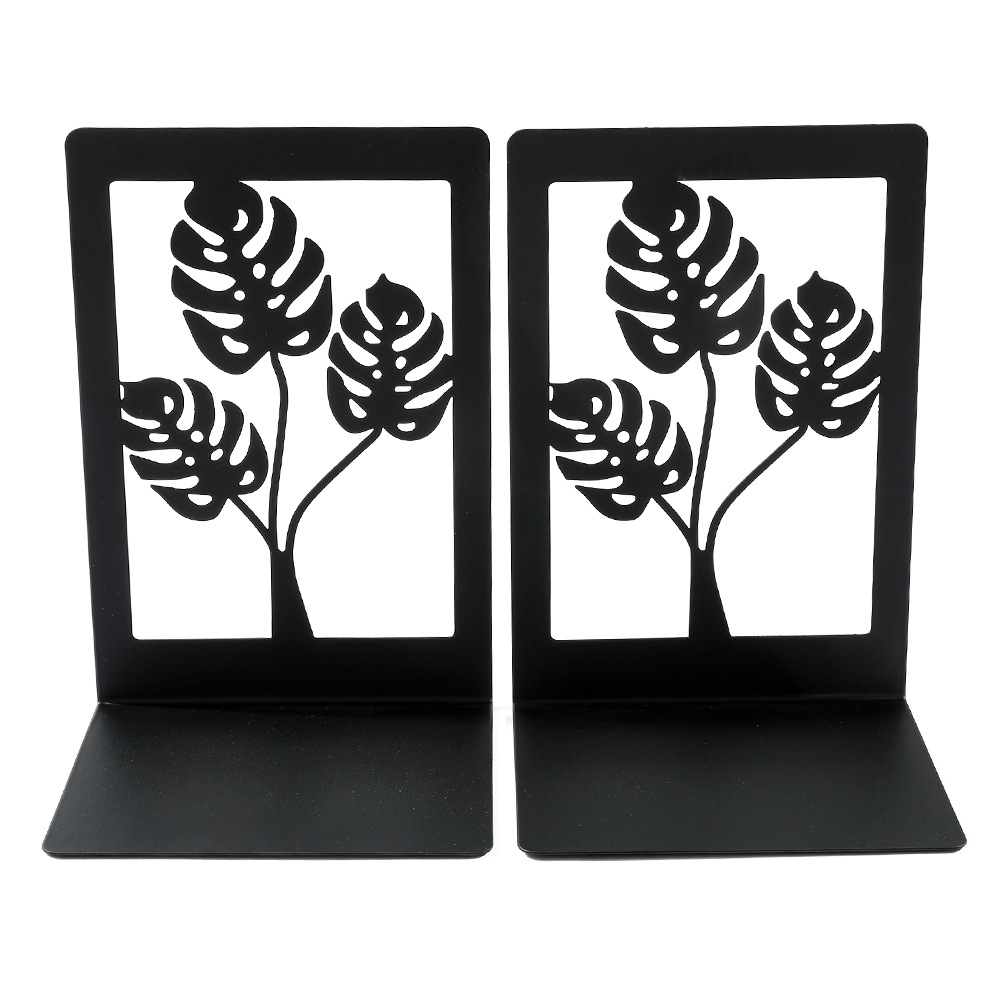 Metal Ginkgo Leaf Bookends, Pair, picture 2 of 8
