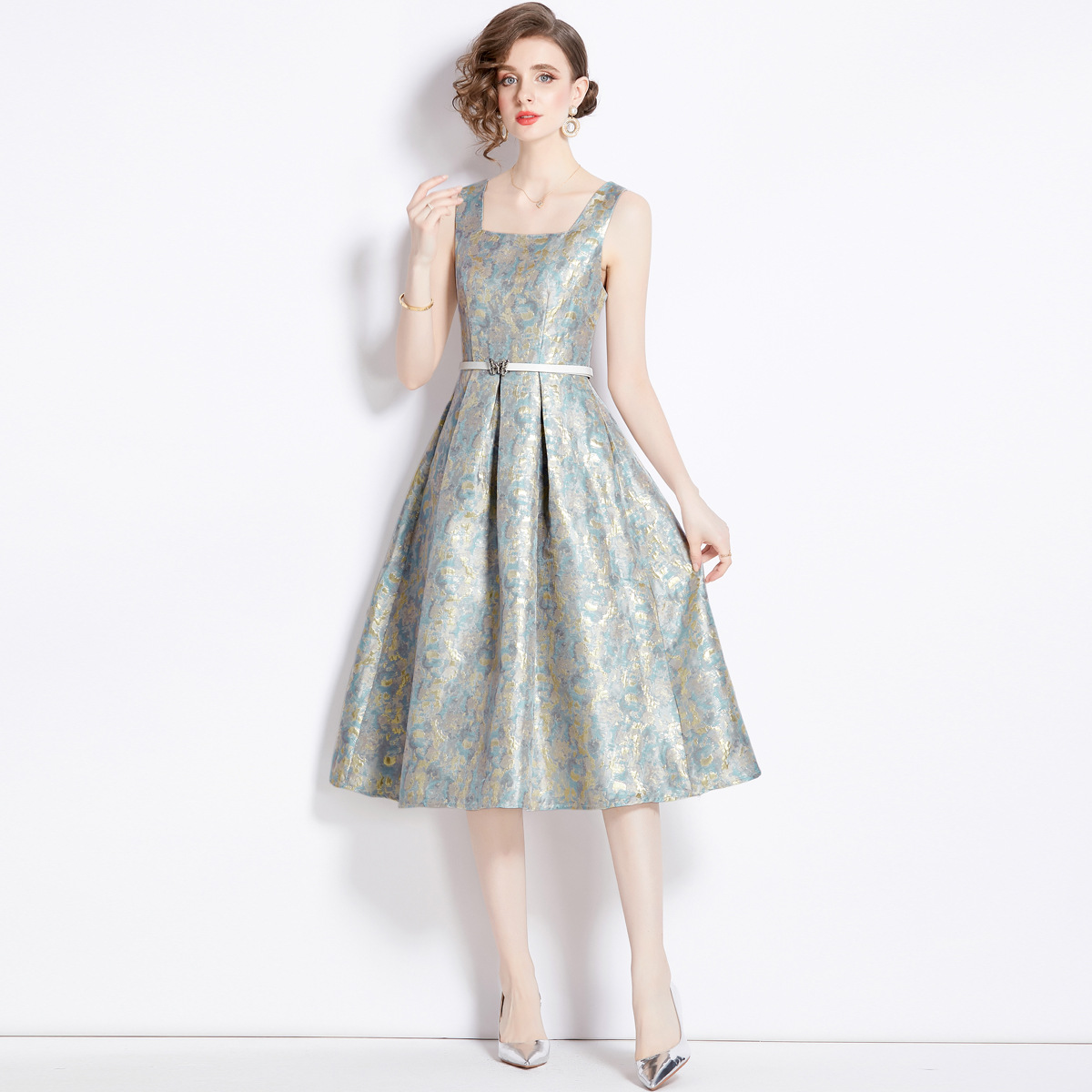 Sleeveless Long Dress, picture 5 of 5