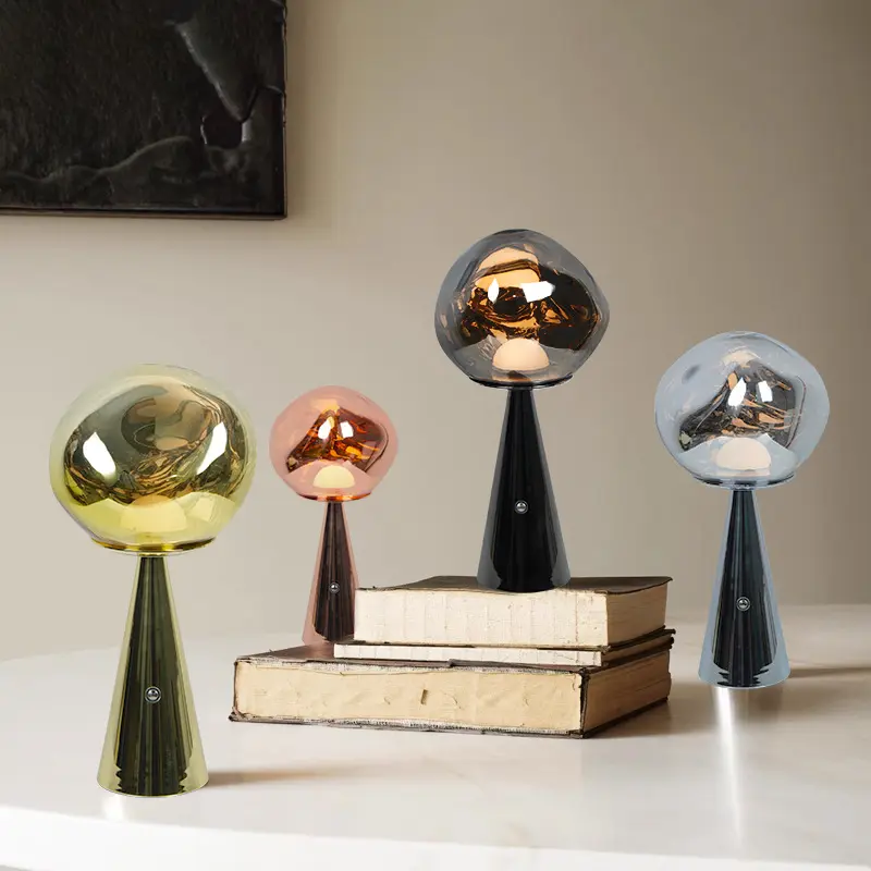 Volcanic Lava Mini Table Lamp Bedroom Bedside