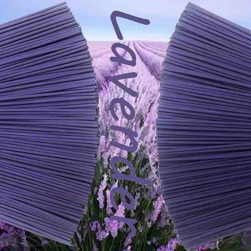 Creative Household Lavender Bamboo Stick Incense 22cm Aromatherapy Sticks