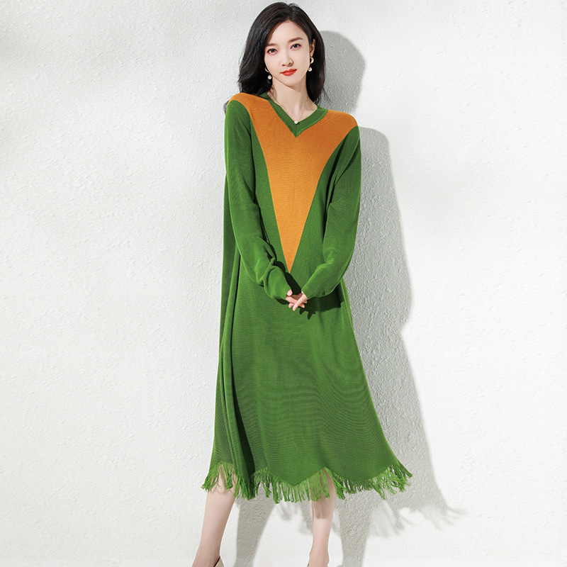 58605 Green Maxi Dress