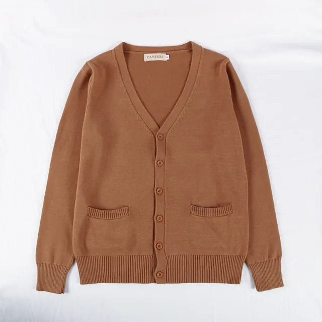 Cardigan Sweater Women's Soft Super Cute Camel - Shop at LoveMi