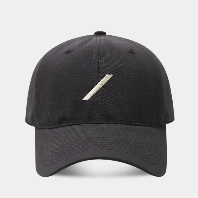 Early Spring Baseball Cap With Big Face And Small Curved Brim Soft Top Dark Gray - Shop at LoveMi