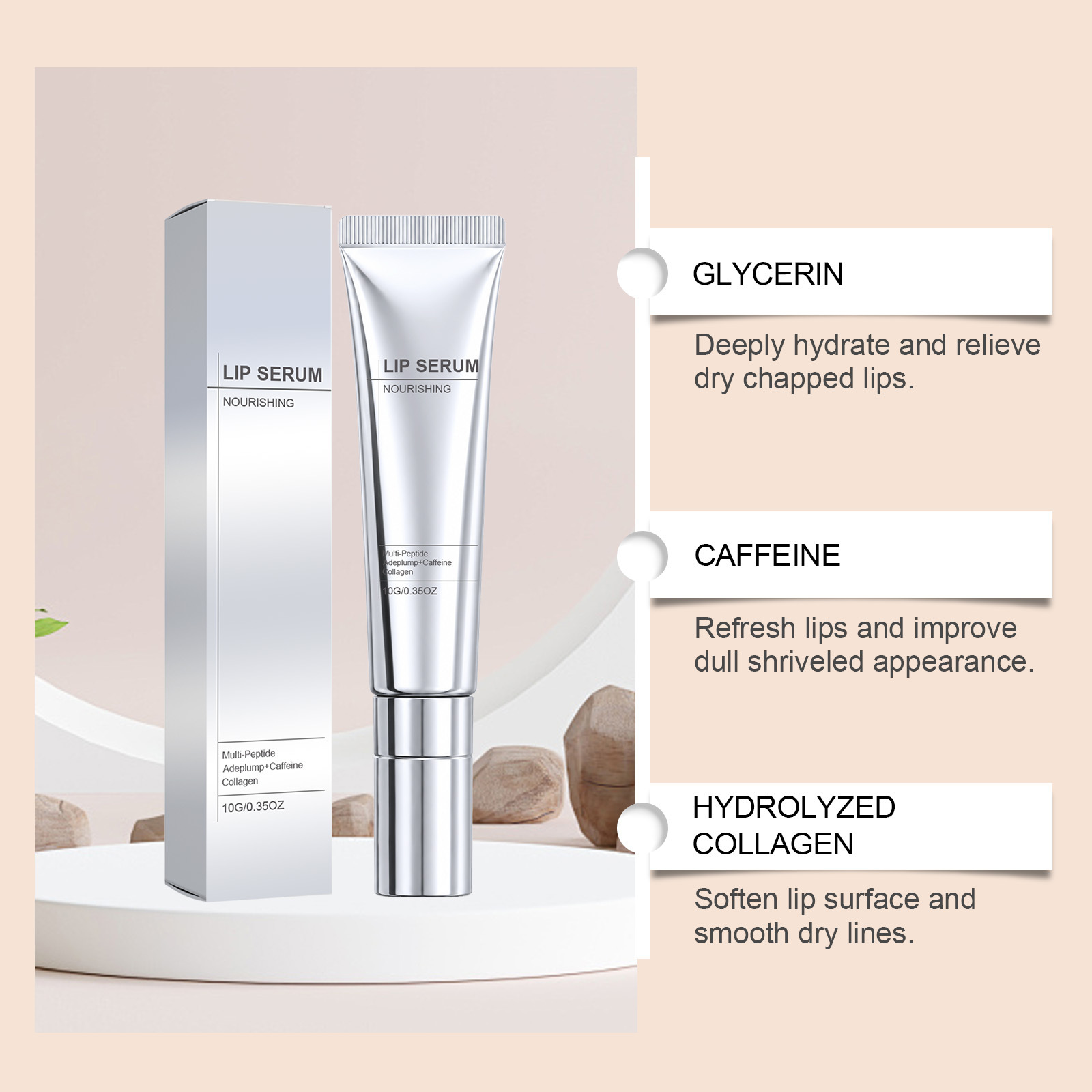 Soft Moisturizing And Lightweight Lip Care Serum — foto 5