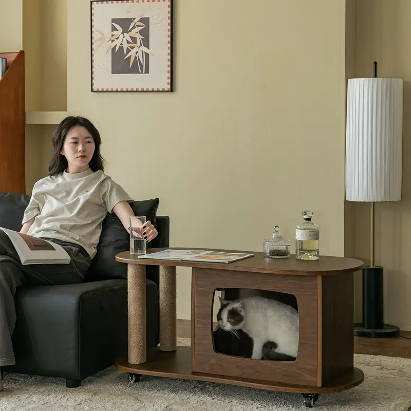 Cute Cat-friendly Side Table