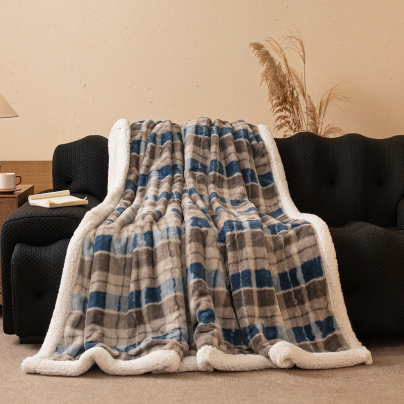 Double-Layer Plush Throw Blanket, picture 8 of 8
