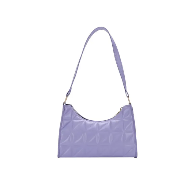 Rhombus Women's Shoulder Bag Classic Style All matching Purple - Shop at LoveMi