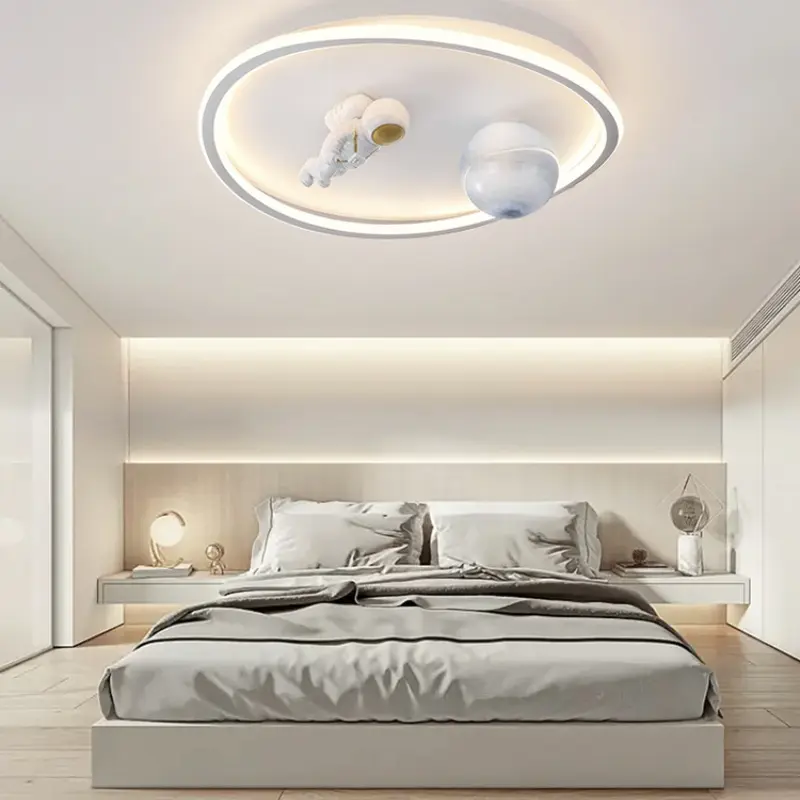 Minimalist Creative Astronaut Children's Room Bedroom Ceiling