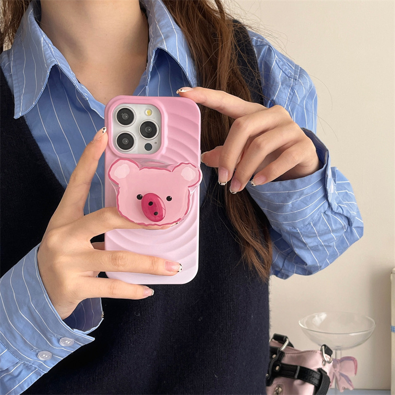 Bo Yang Blooming Rotary Magnetic Adhesive Bracket Phone Case - Image 3