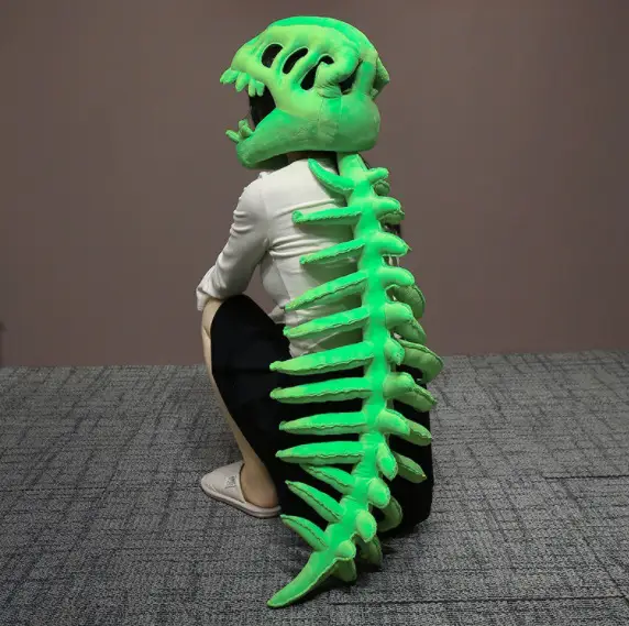 Skeleton Head Hat, Same-style Outfit As The Skeleton Doll