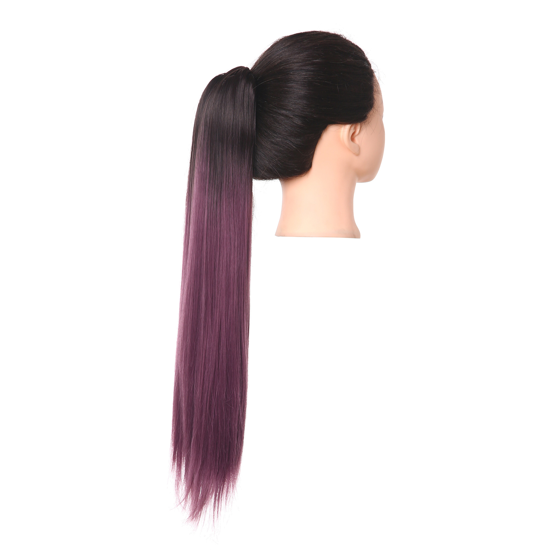 European And American Synthetic Fiber Ponytail Wigs For Women