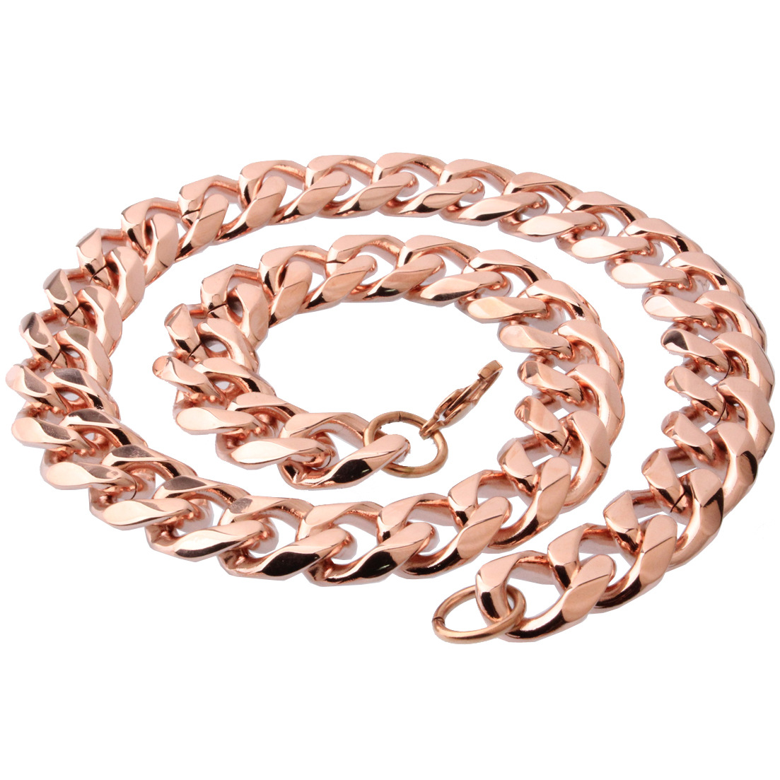 Rose Gold Stainless Steel Fashion Necklace 1