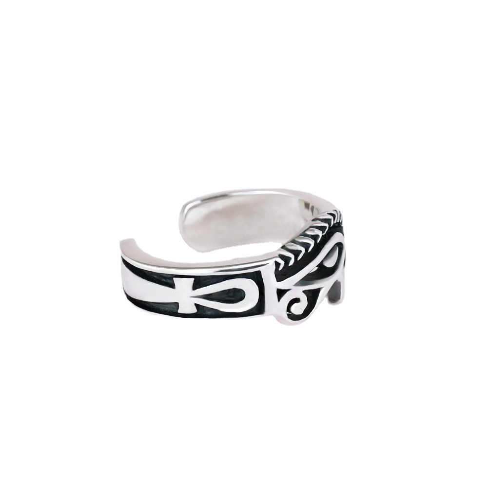 Men's Stylish And Simple Personality Geometric Ring