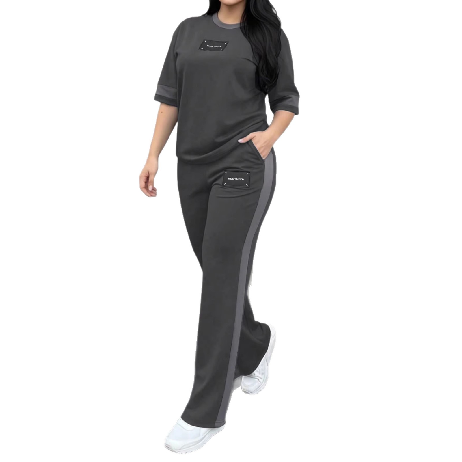 SpringSummer New Arrival Fashionable Trendy Multi-Color Casual Two-Piece Set... 5