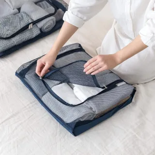 Mesh Business Trip Travel Clothes Buggy Bag