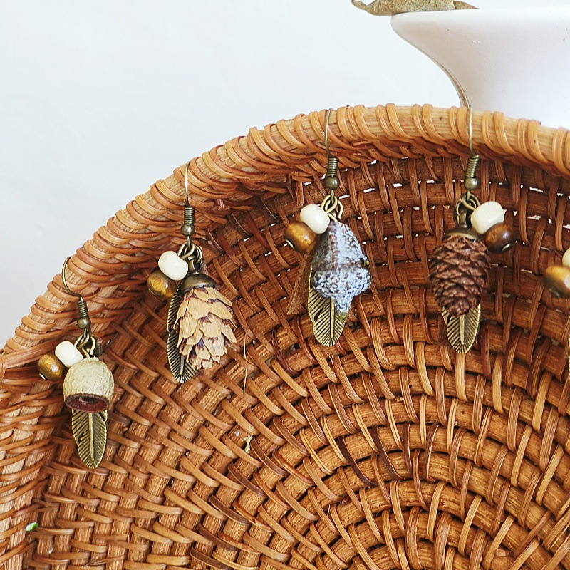 Bohemian Tassel Retro Mori Earrings