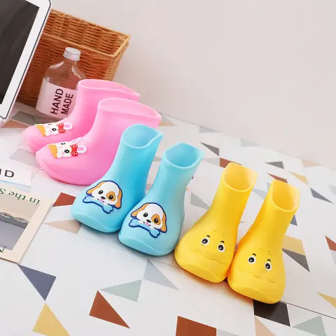 Children's Rain Boots Short Non-slip Waterproof