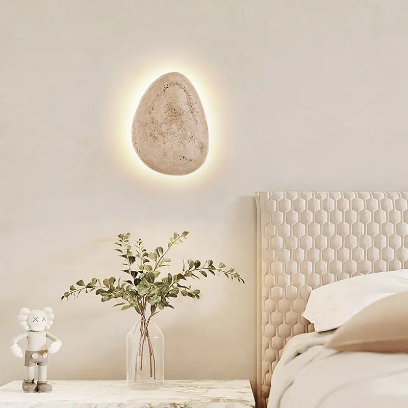 Nordic Creative Wall Lamp Pebble Living Room