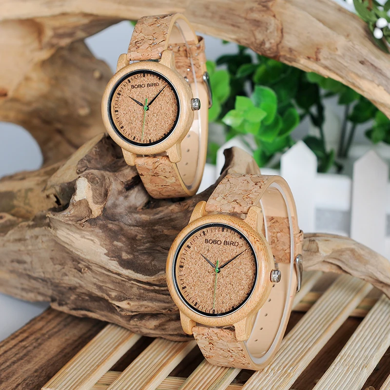 Title 5, Bamboe en houten horloges voor dames en heren. ...