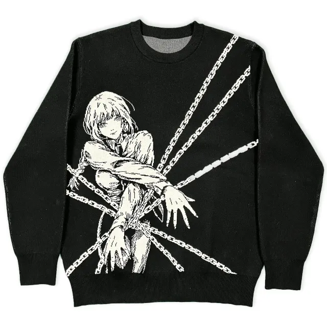 Women's Round Neck Couple Sweater Dark Gray - Shop at LoveMi