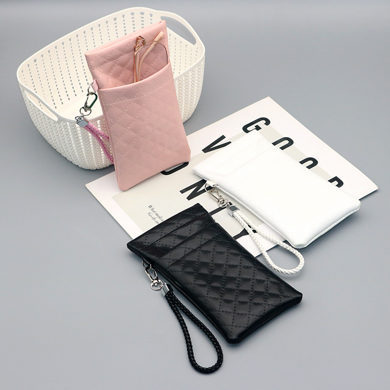 Double Layer Sun Glasses Leather Waterproof Buggy Bag - Image 14
